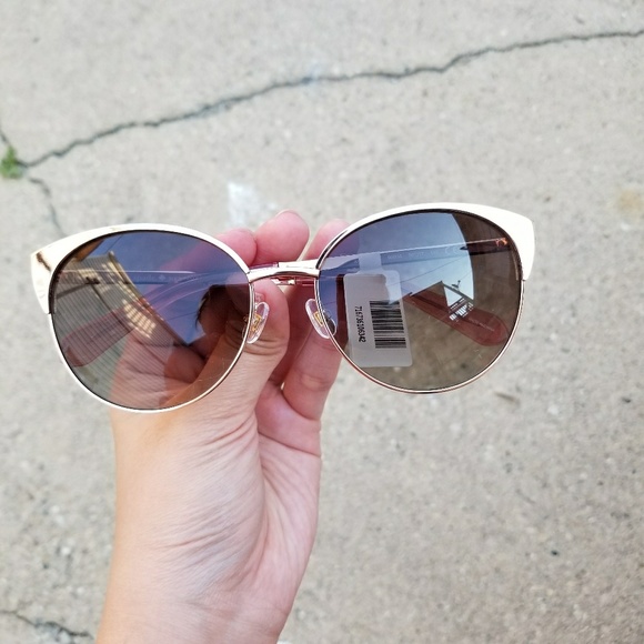 kate spade Accessories Kate Spade Rose Gold Kaydee Pink Sunglasses
